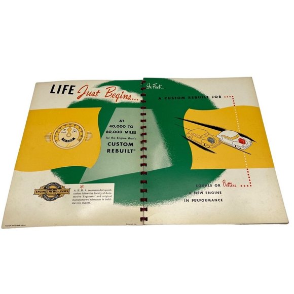 1948 Automotive Engine Rebuilders Association Information Booklet & Warranty - Picture 3 of 13